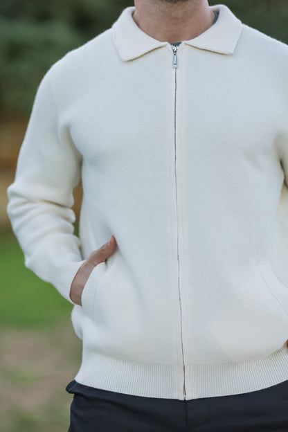 Salto Merino Zip-Up: Spirited Sophistication in Every Zip