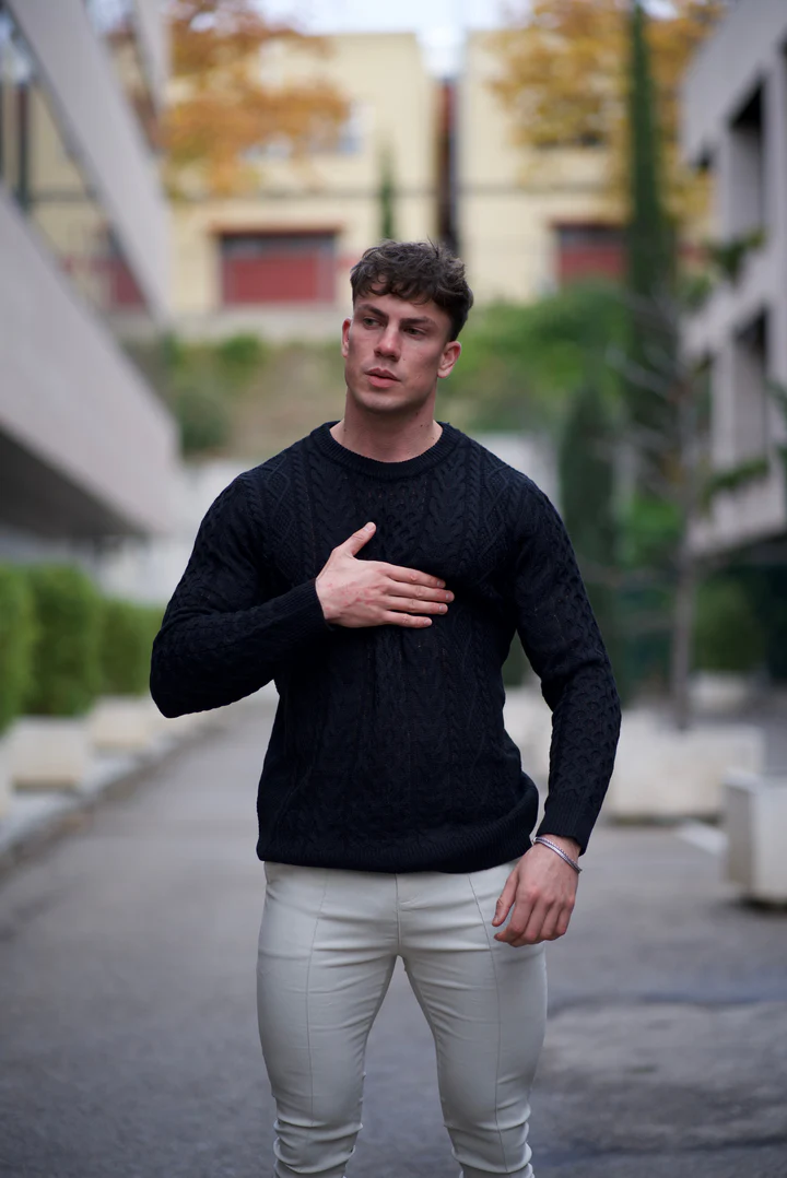 Boreale: Timeless Fisherman’s Cable Knit Jumper