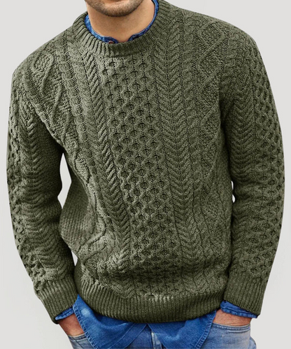 Boreale: Timeless Fisherman’s Cable Knit Jumper