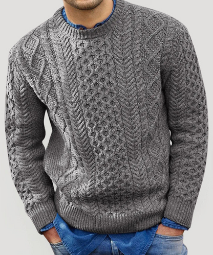 Boreale: Timeless Fisherman’s Cable Knit Jumper