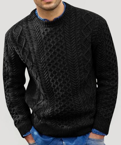 Boreale: Timeless Fisherman’s Cable Knit Jumper