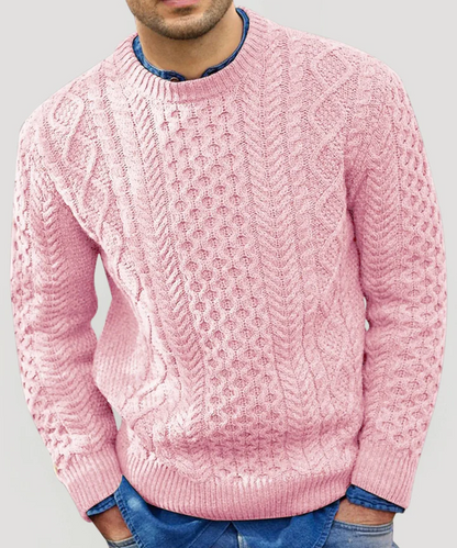 Boreale: Timeless Fisherman’s Cable Knit Jumper