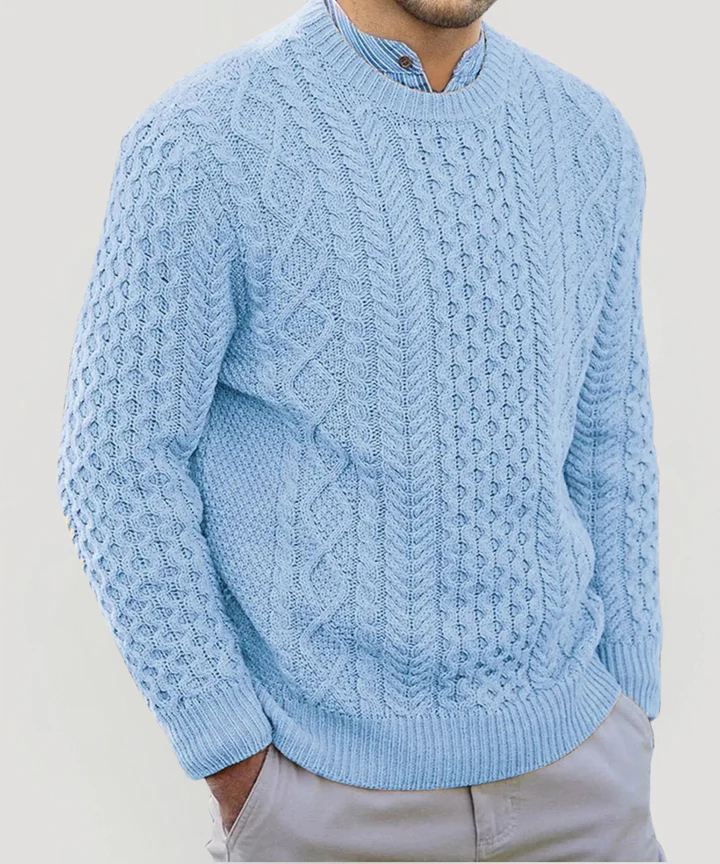 Boreale: Timeless Fisherman’s Cable Knit Jumper