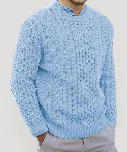 Boreale: Timeless Fisherman’s Cable Knit Jumper