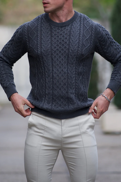 Boreale: Timeless Fisherman’s Cable Knit Jumper