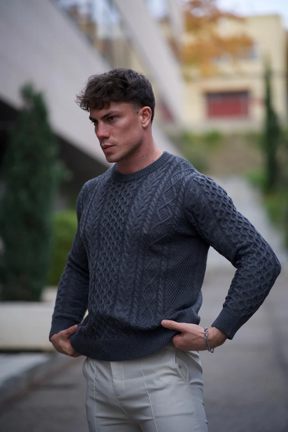 Boreale: Timeless Fisherman’s Cable Knit Jumper