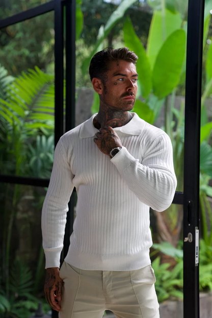 Sogno: Muscle Fit Knit Sweater